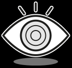 Eye icon to represent vision